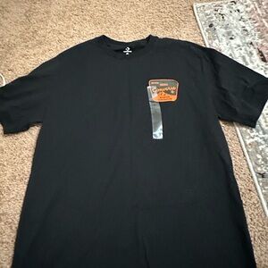 Converse Black and Orange Graphic Tee